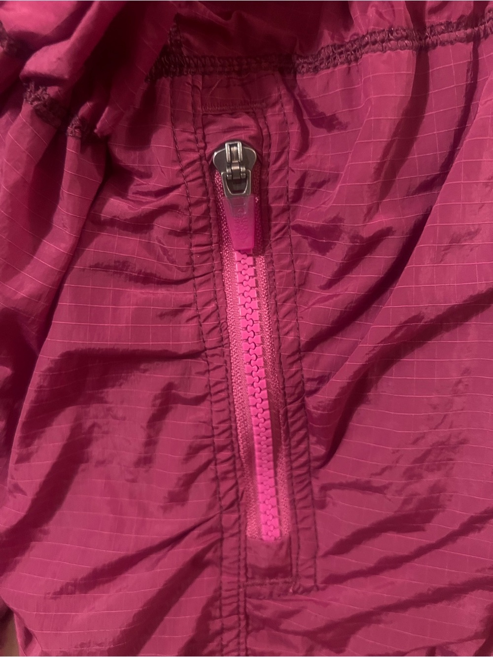 Like New Free People Movement Fuscia Happy Camper Pullover Size Small - Picture 3 of 14
